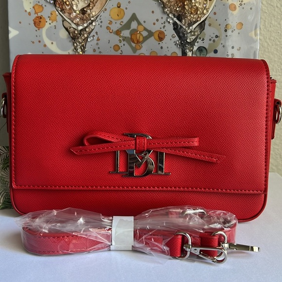 ❌SOLD❌BADGLEY MISCHKA Bow Detail Crossbody Bag - Picture 12 of 17
